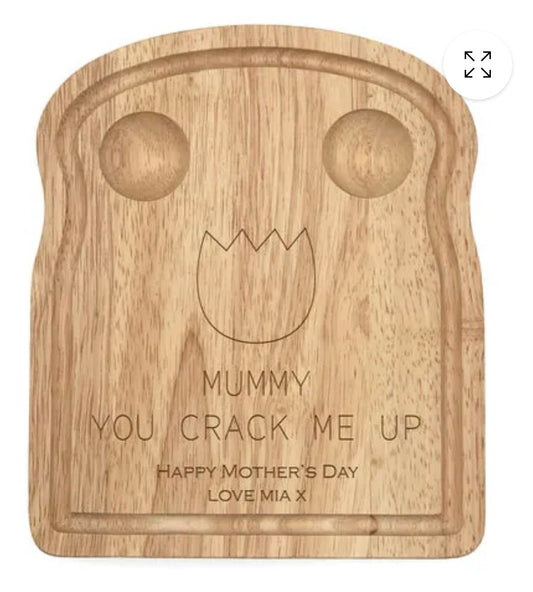 Mummy You Crack Me Up - Egg Board