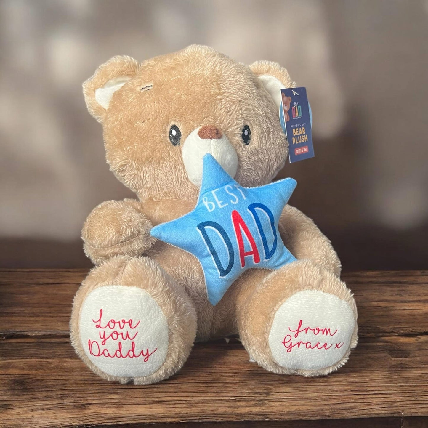 Best Dad Teddy