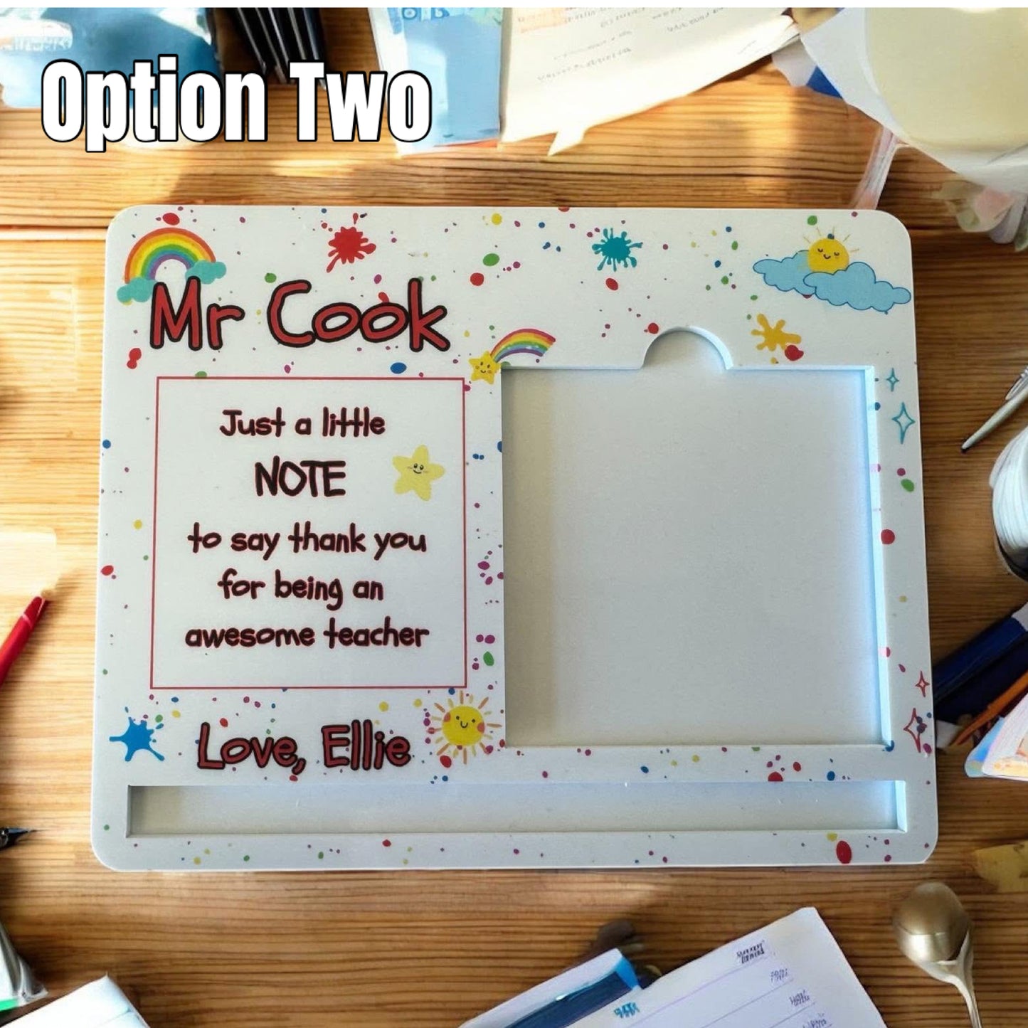 Teacher Post-it-Notes & Pen Holder
