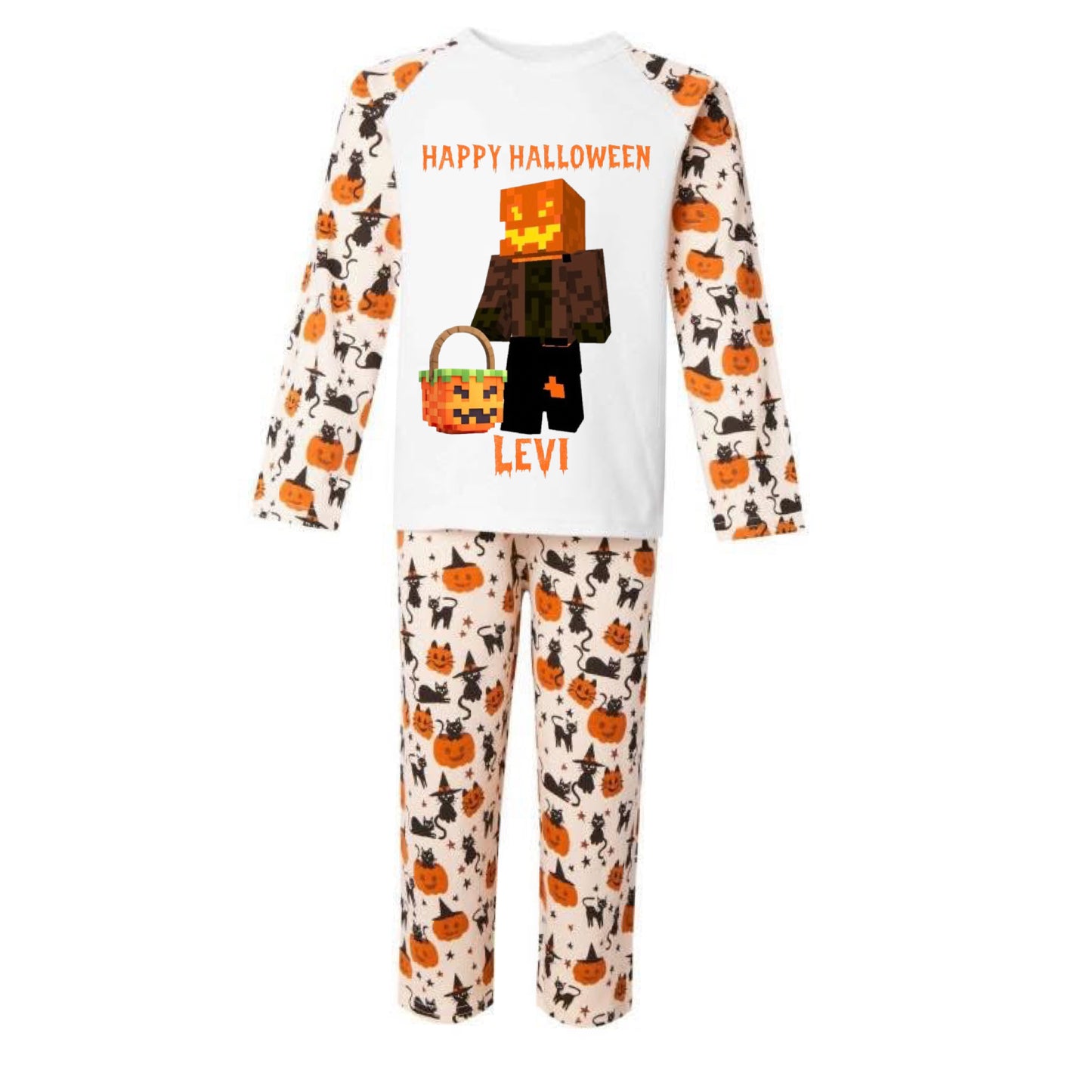 Minecraft Halloween Pjs