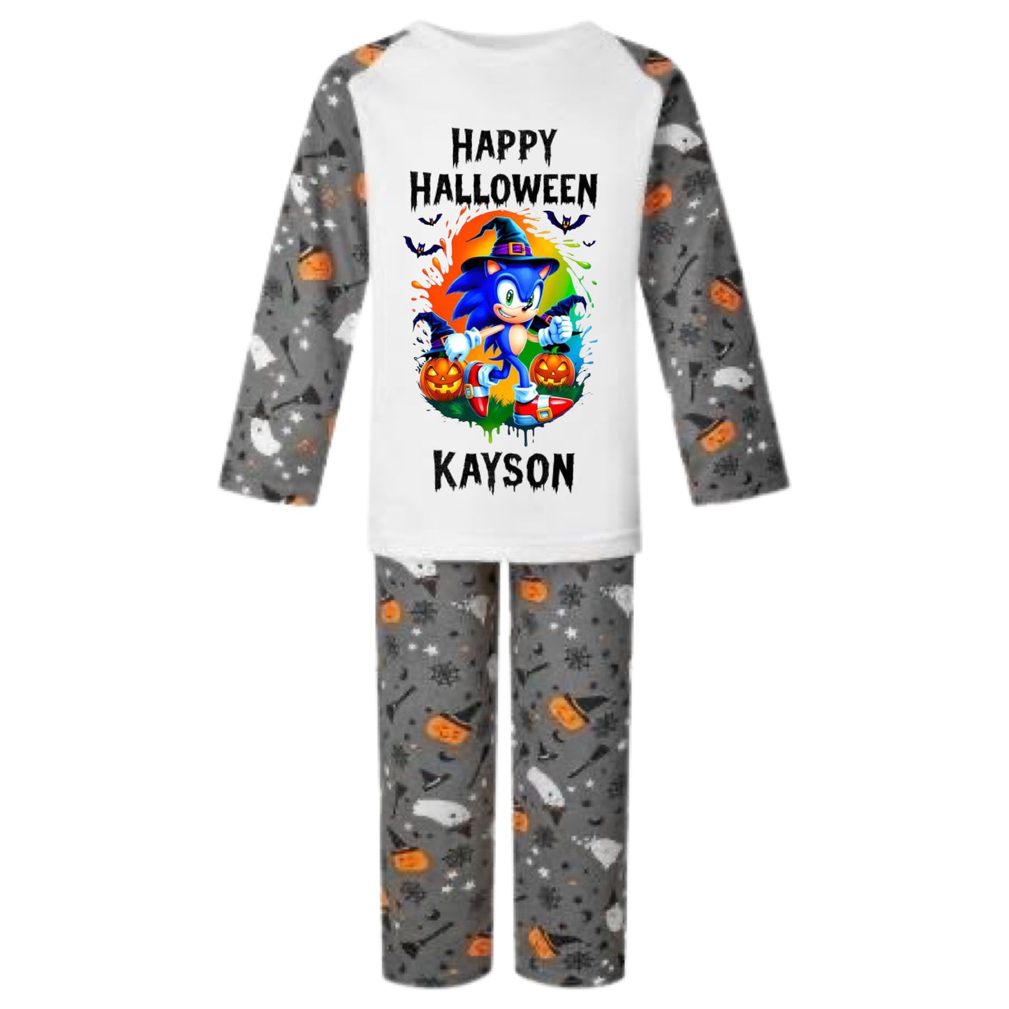 Sonic Halloween Pjs
