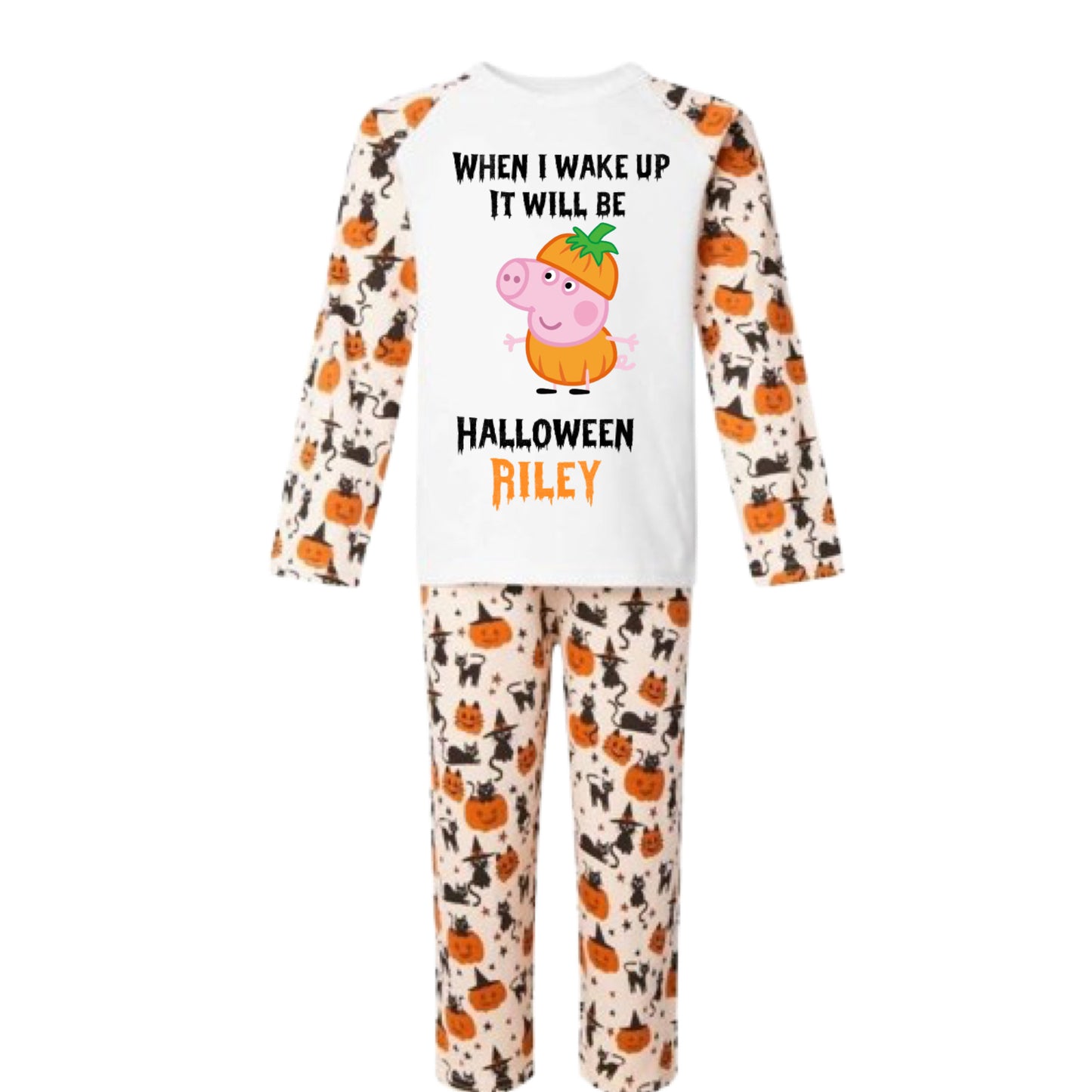 George Pig Halloween Pjs