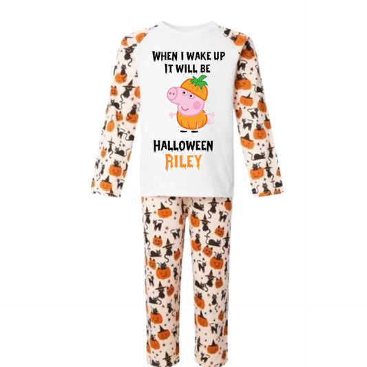 George Pig Halloween Pjs