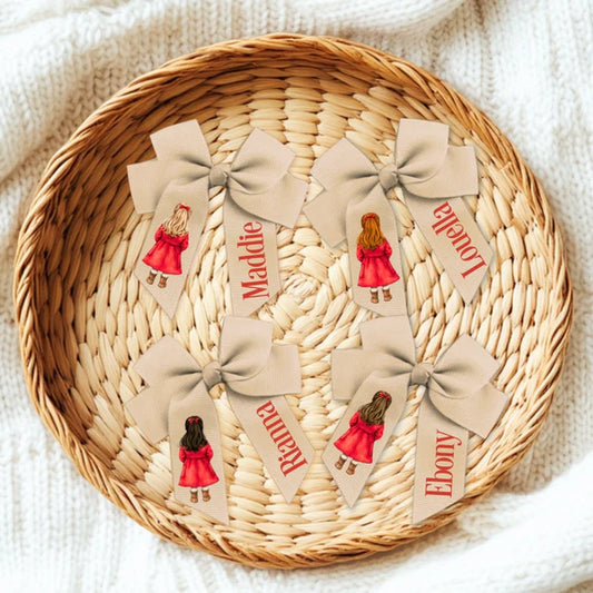 Christmas Hair Bows