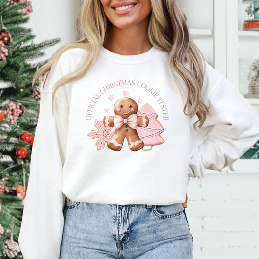 Official Christmas Cookie Tester Jumper
