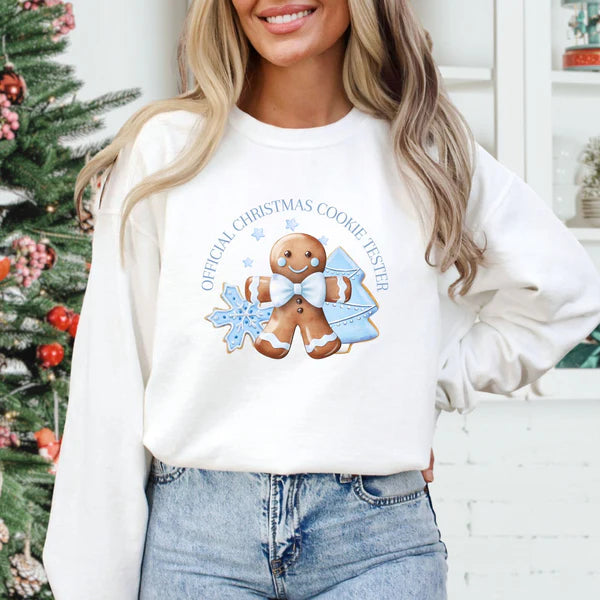 Official Christmas Cookie Tester Jumper