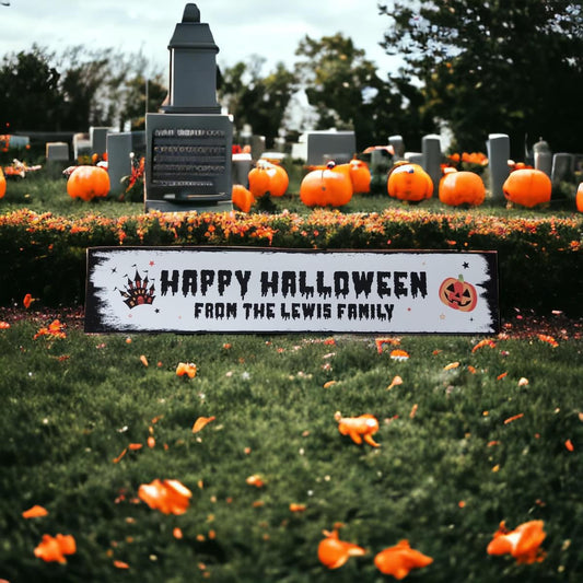 Happy Halloween Sign