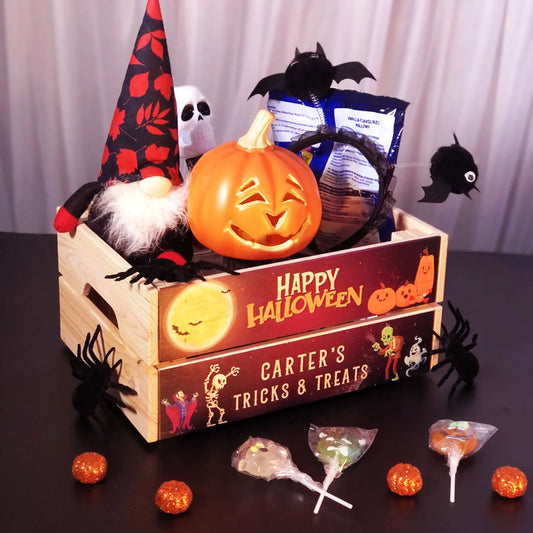 Halloween UV Printed Crate