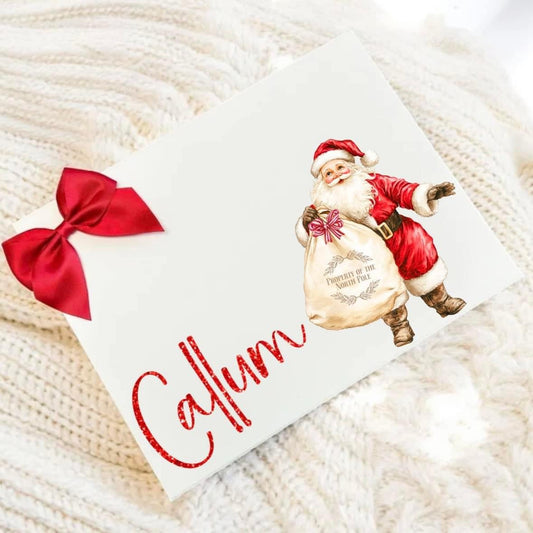 Christmas Santa Gift Box