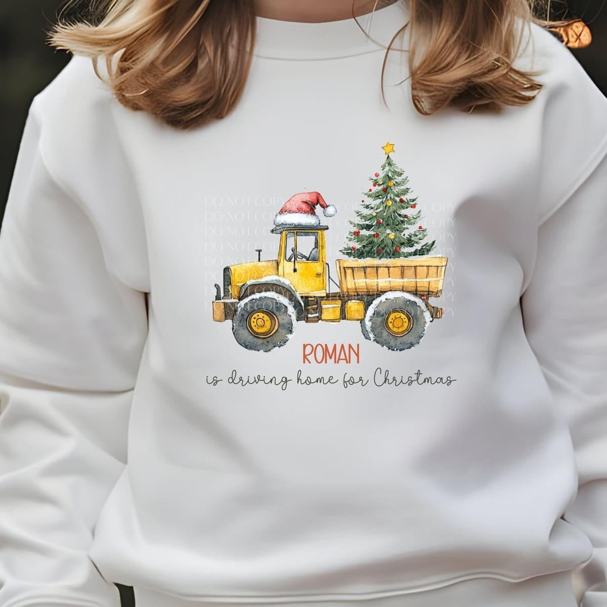 Christmas Truck Jumper