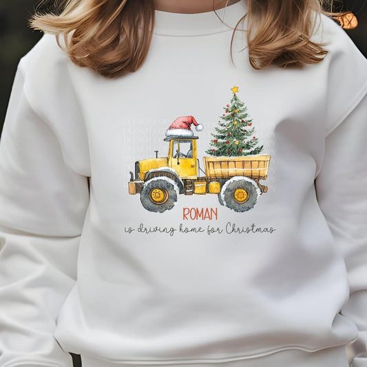 Christmas Truck Jumper