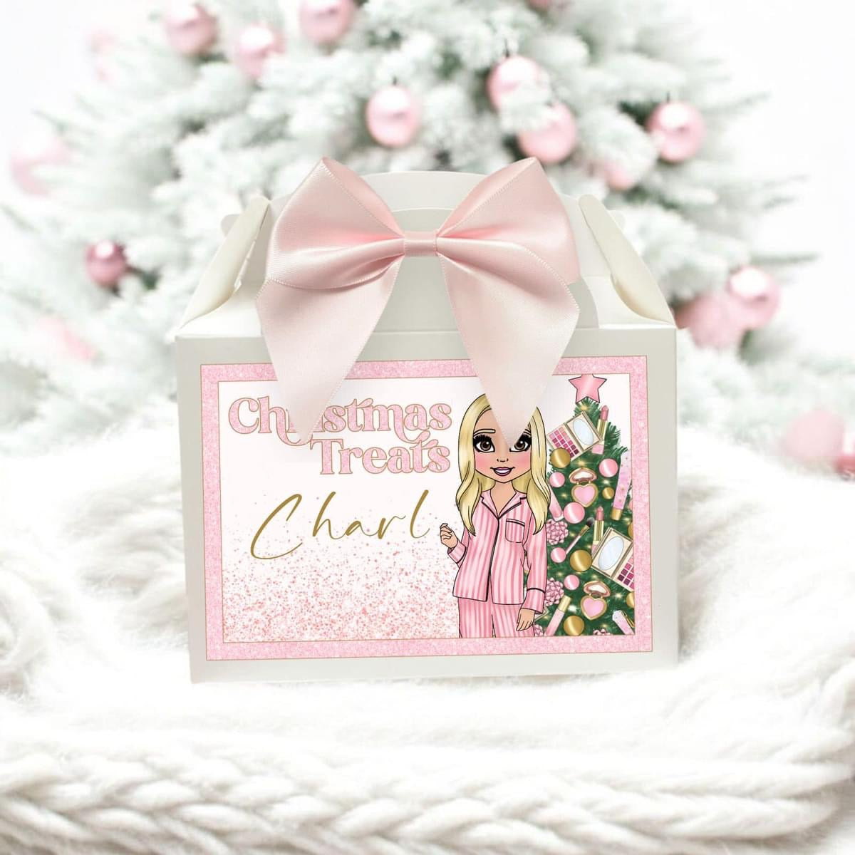 Christmas PLouise Inspired Treat Boxes