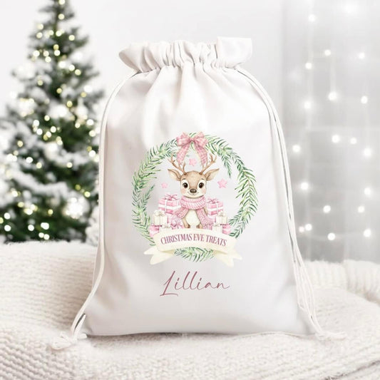 Christmas Reindeer Sacks