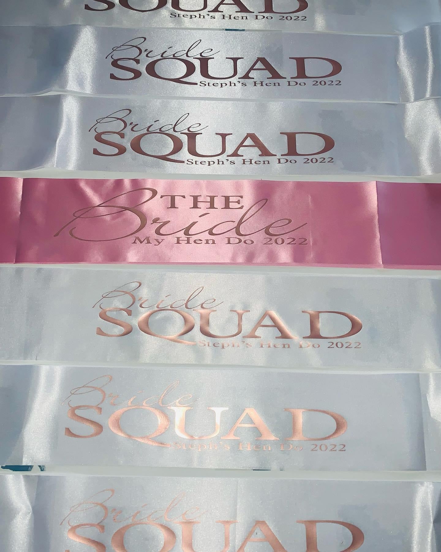 Bridal Party Sash 1Pc