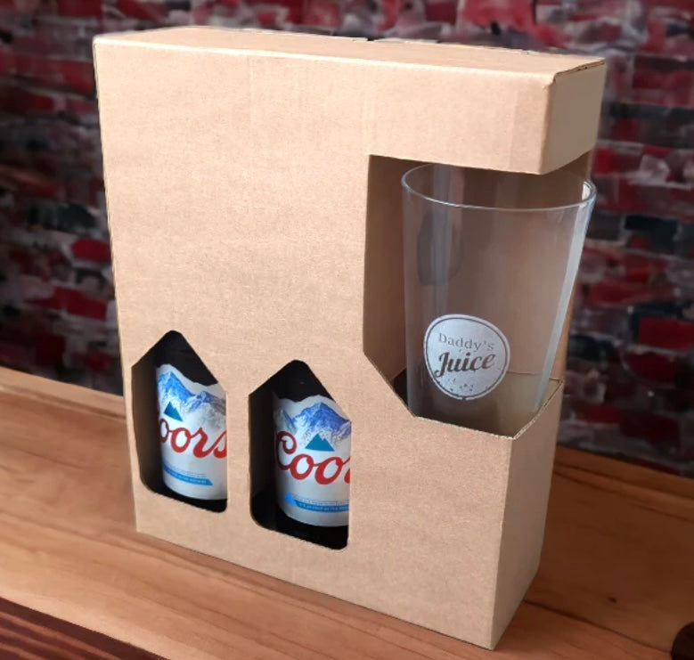 Bottle & Glass Holder Gift Set