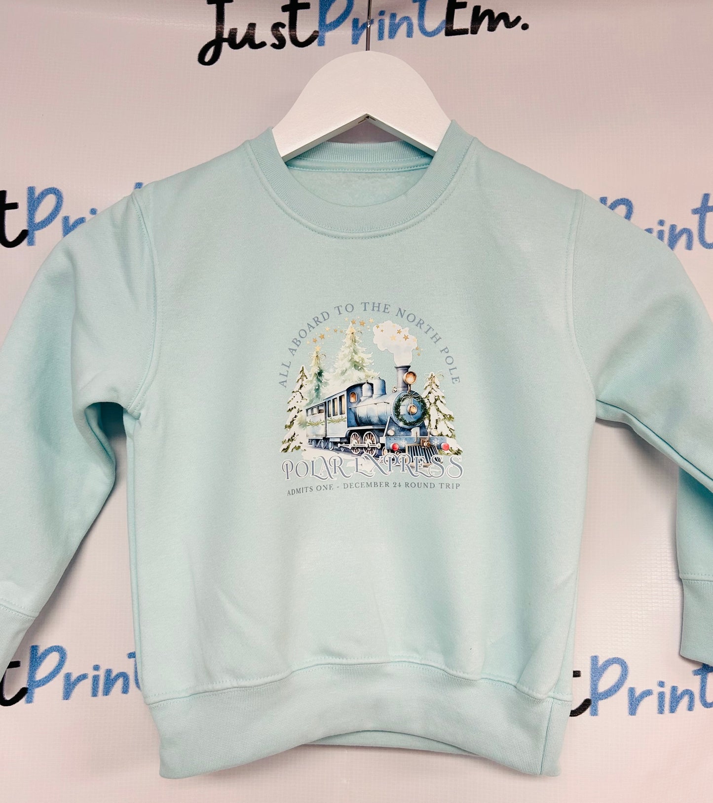 Christmas Polar Express Jumper