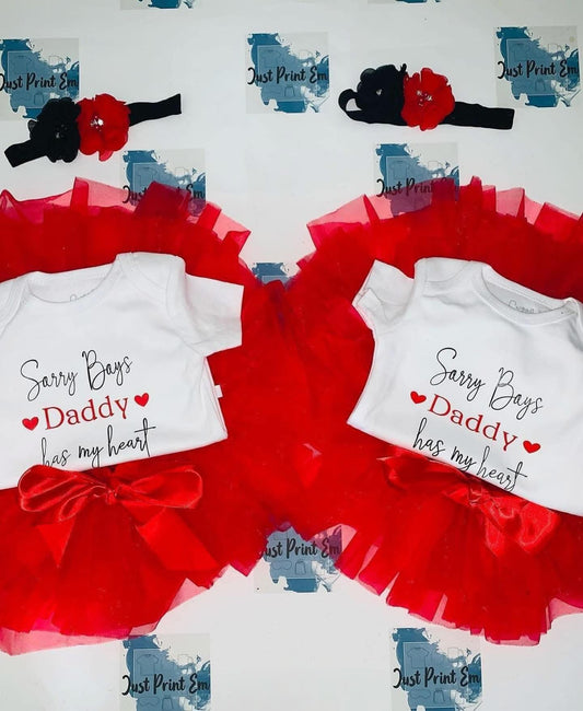 Valentines Day Tutu Set