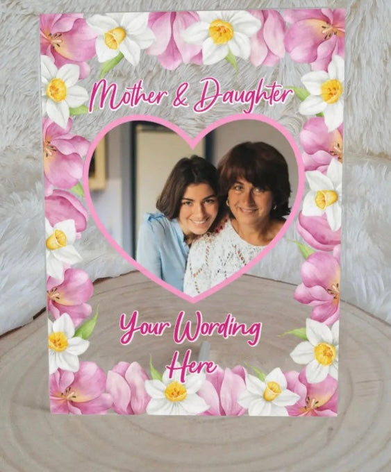 Mother's Day Photo Plaque