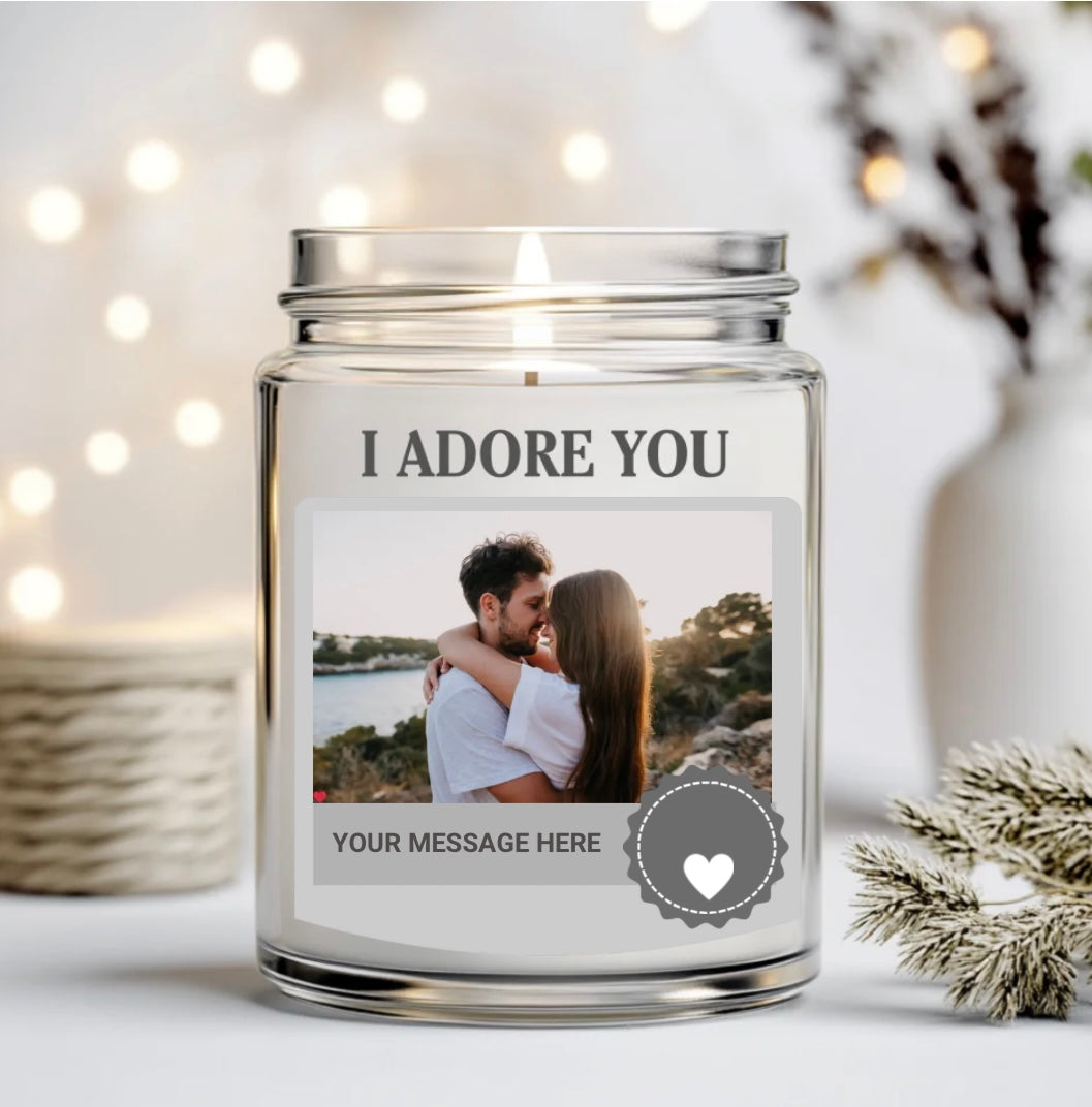 Scented Candles - I Adore You