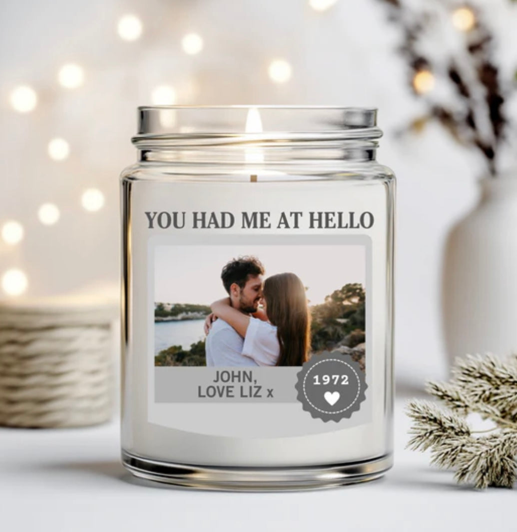 Scented Candles - You Had Me At Hello