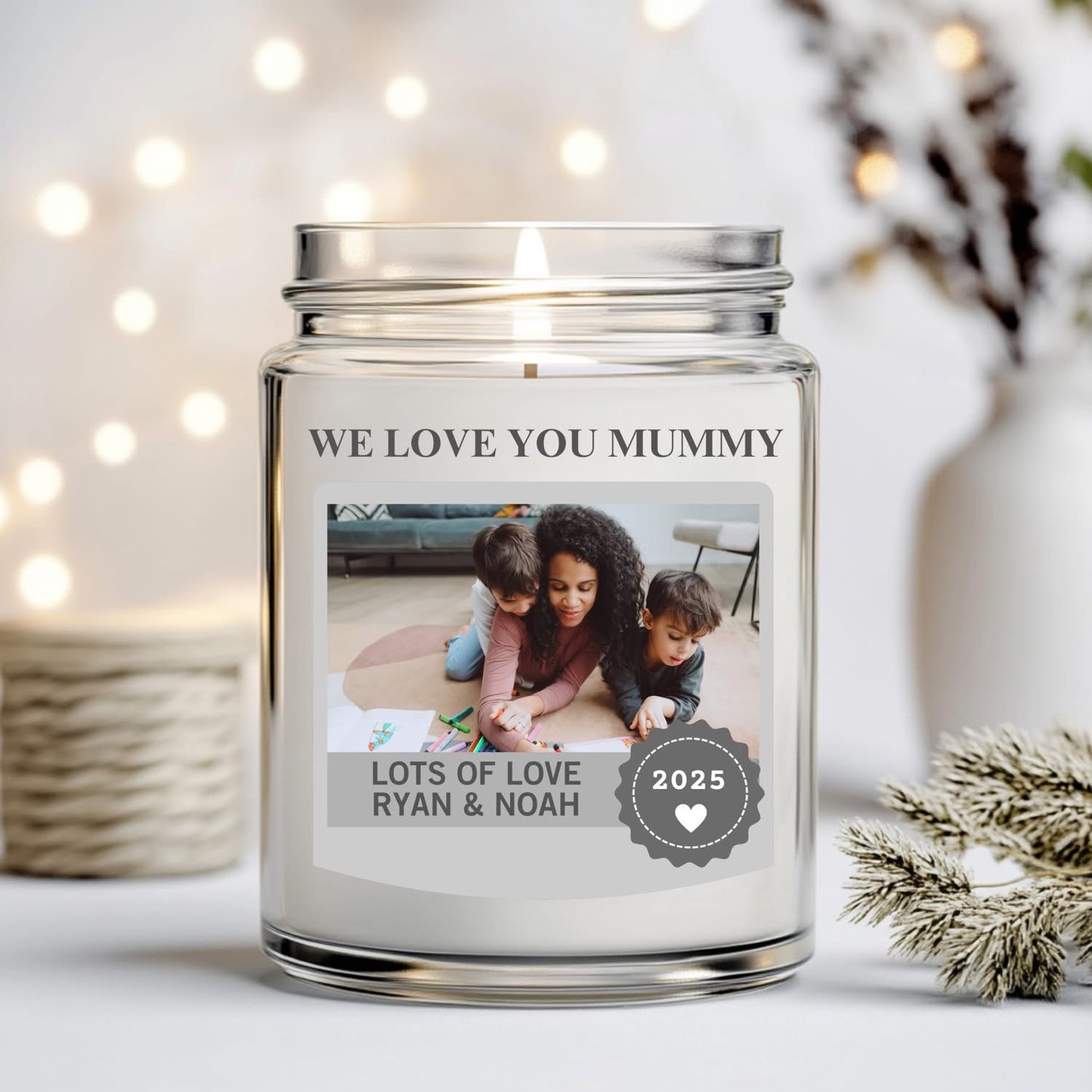 Mother's Day Scented Candles - We Love You Mummy