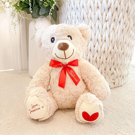 Valentines Red Heart Teddy Bear