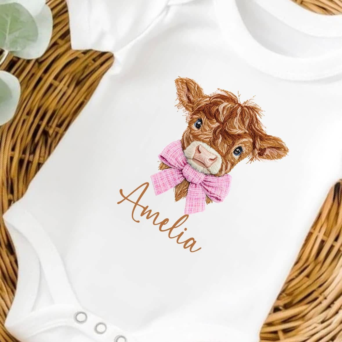 Cow Baby Vest