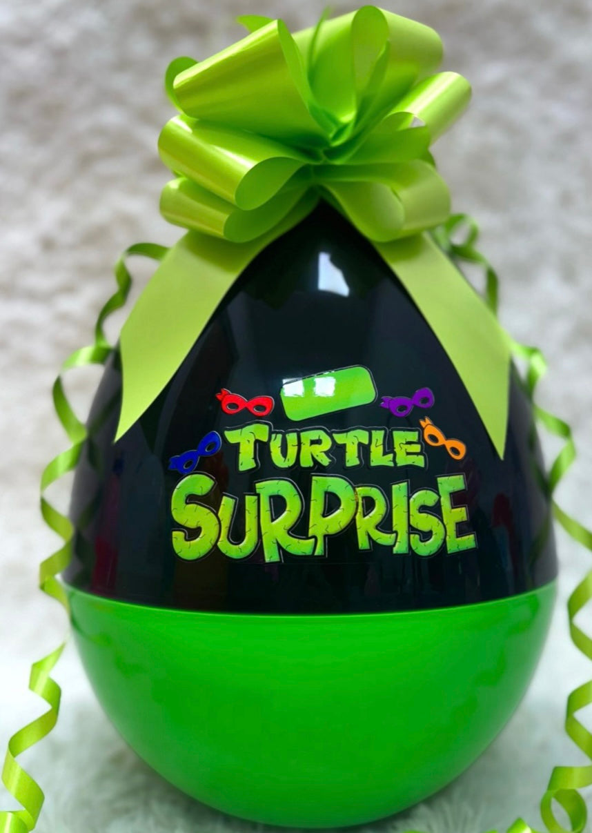 Easter Turtle Surprise Large Egg