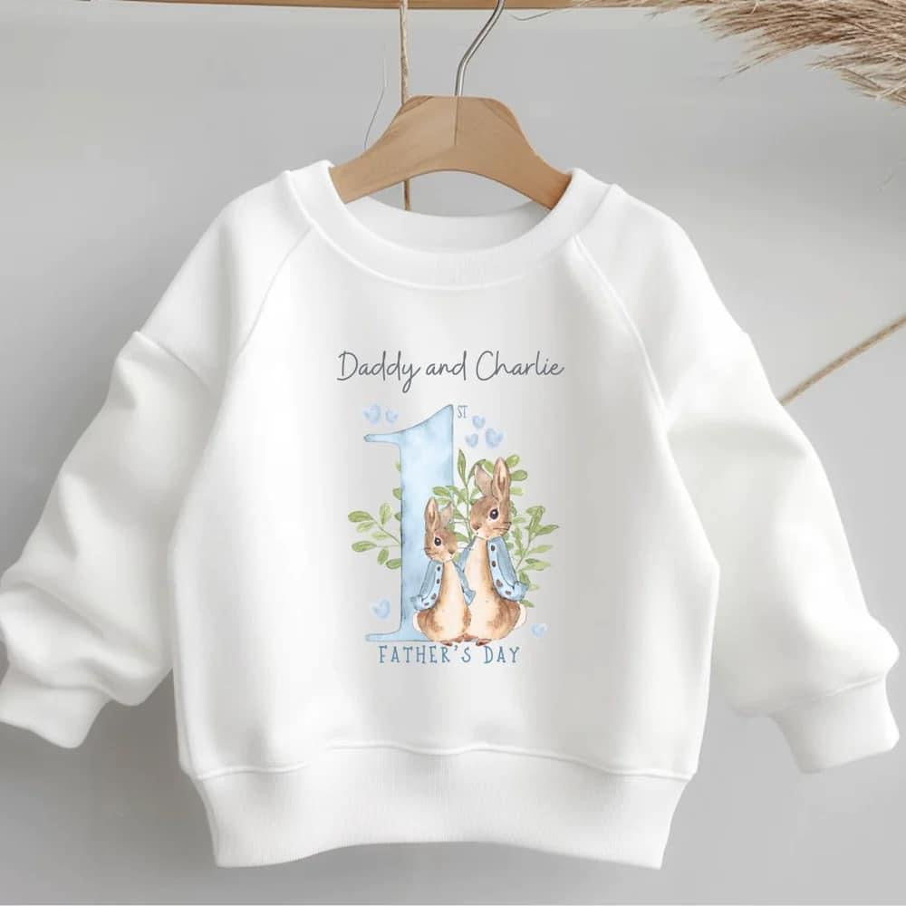 Father's Day Jumpers - 1st Peter rabbit – Just Print Em