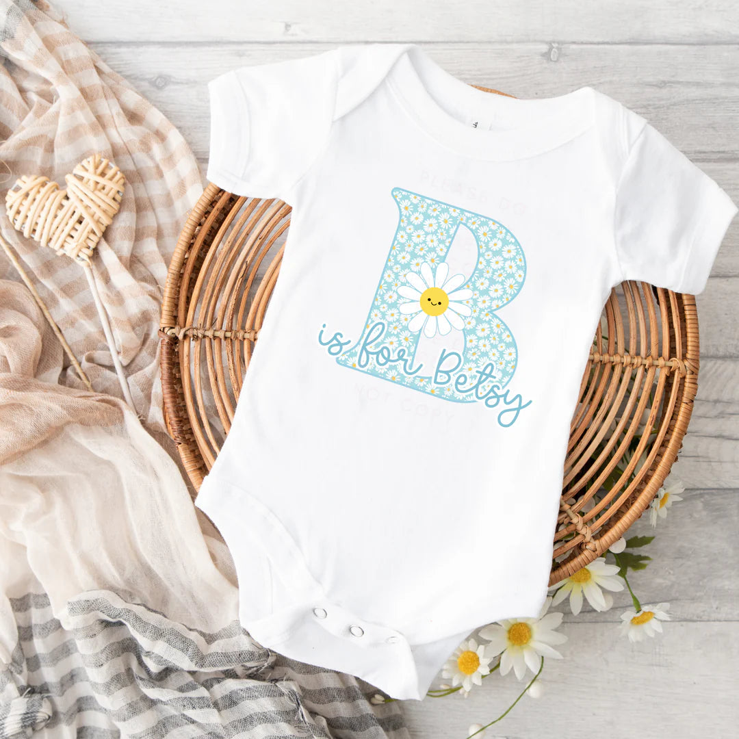 Daisy Alphabet Vest