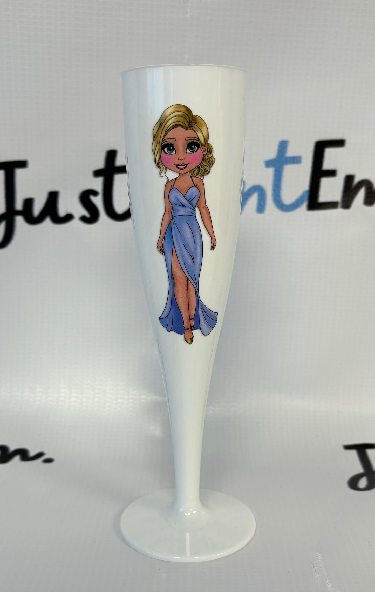 Bridesmaid - Plastic Flutes 1pc