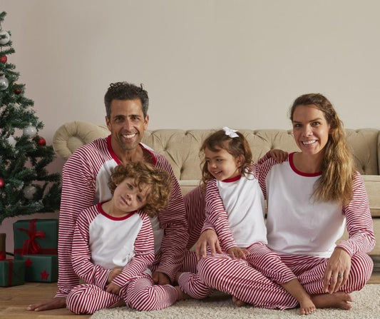 Family Christmas Pjs - Stripped - Design Your Own