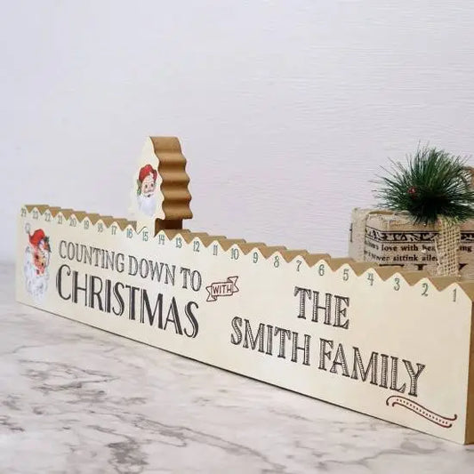 Countdown To Christmas Plaque