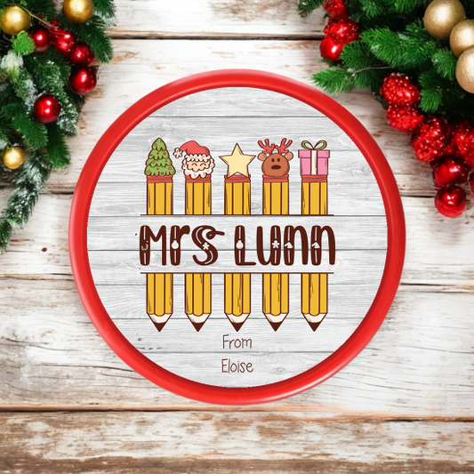 Christmas Chocolate Stickers